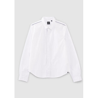 IKKS BOYS' STYLE WHITE SHIRT