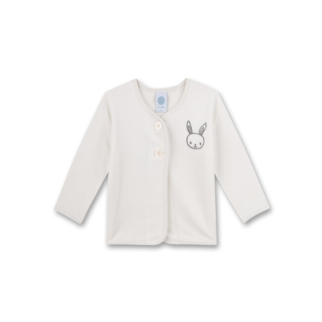 SANETTA Baby unisex Off-White baby jacket from Nicki