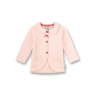 SANETTA Baby girls' pink sweatshirt Family Stork