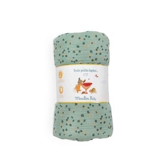 Trois Petits Lapins - Sage Blanket