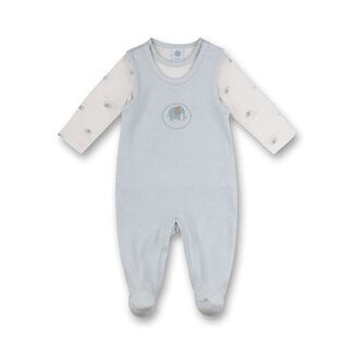 SANETTA Boys light blue jumpsuit