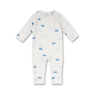 SANETTA Baby boys overall ivory