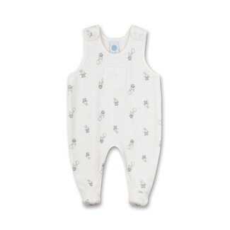 SANETTA Baby boys' Off-White overalls from Nicki