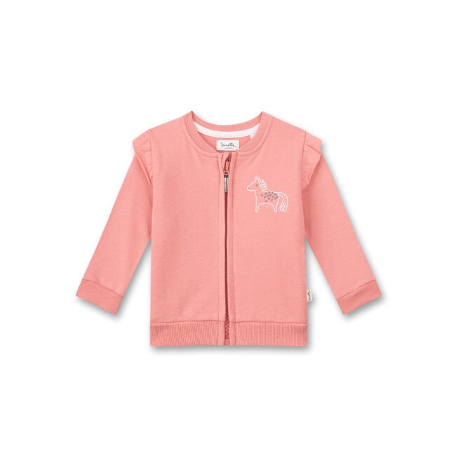 SANETTA Baby girls' pink sweatshirt