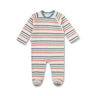 SANETTA Baby Boys natural melange overall