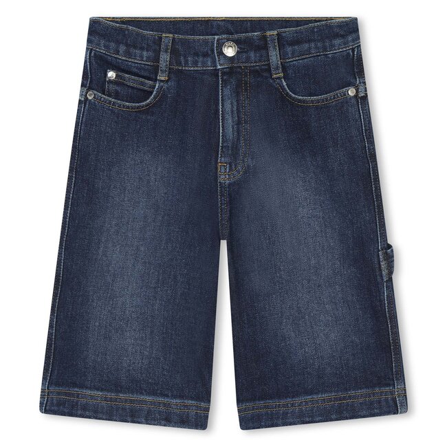 THE MARC JACOBS BOYS DENIM BLUE DENIM BERMUDA SHORTS