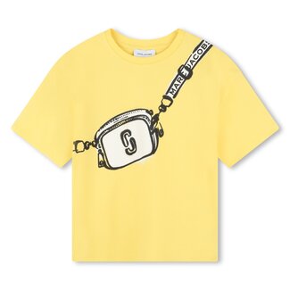 THE MARC JACOBS BOYS GOLD YELLOW SHORT SLEEVES T-SHIRT