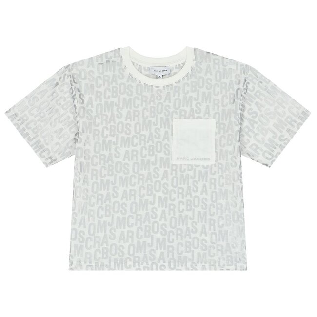 THE MARC JACOBS BOYS IVORY SHORT SLEEVES T-SHIRT