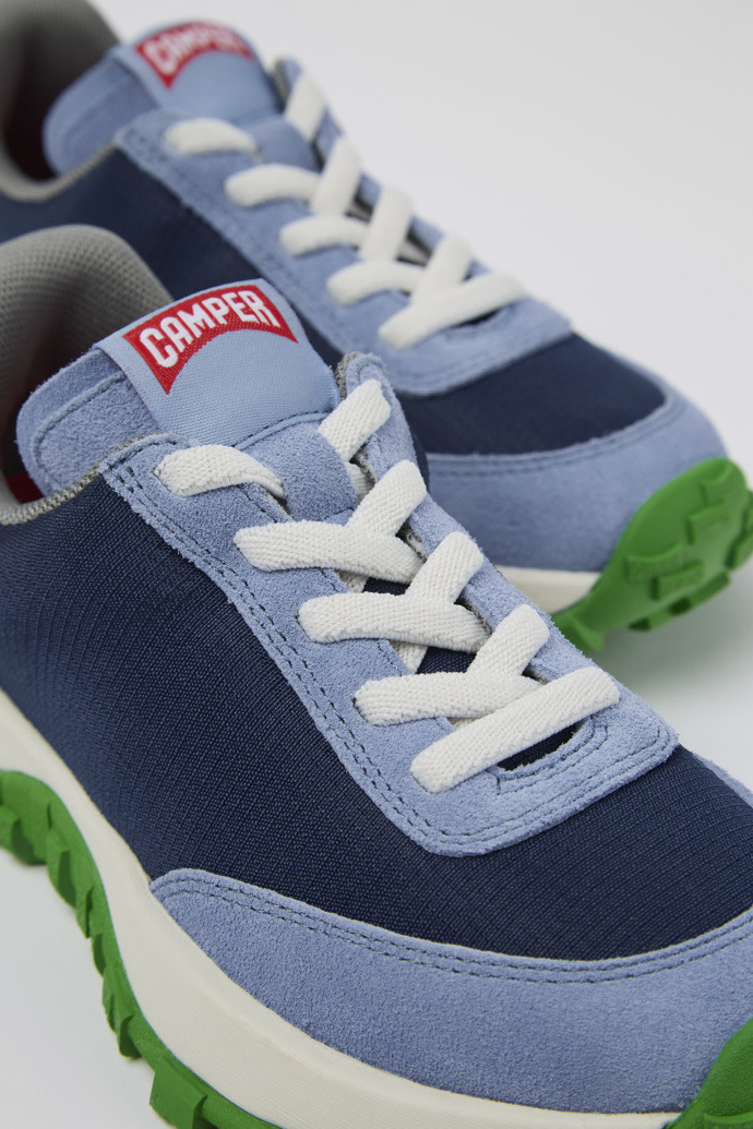 Drift Trail Blue Textile/Nubuck Sneaker | Camper Canada - Kidz  