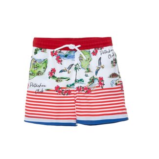 PATACHOU BERMUDA MINI BOY SWIMWEAR-NAUTICAL PRINT S24-36