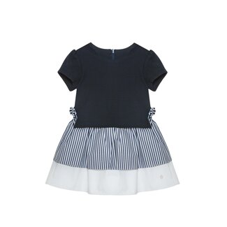 PATACHOU DRESS MINI GIRL CRUISE-MARINE