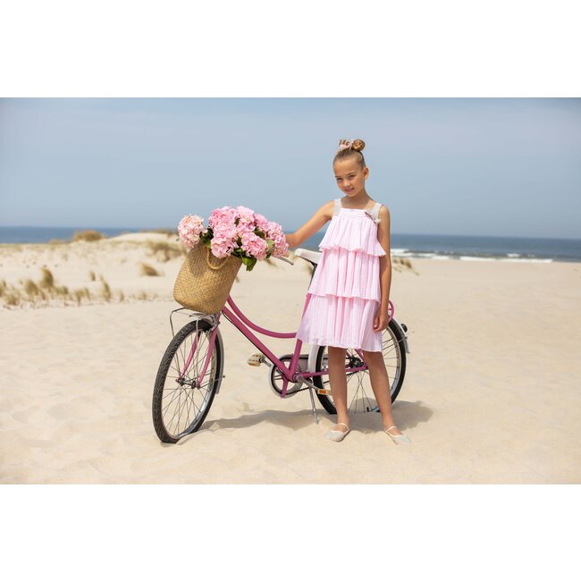 PATACHOU DRESS KIDS GIRL PARTY PINK-PALE PINK