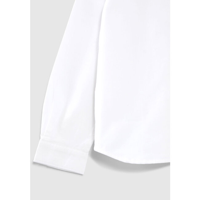 IKKS BOYS’ WHITE OCCASIONWEAR SHIRT WITH POCKET
