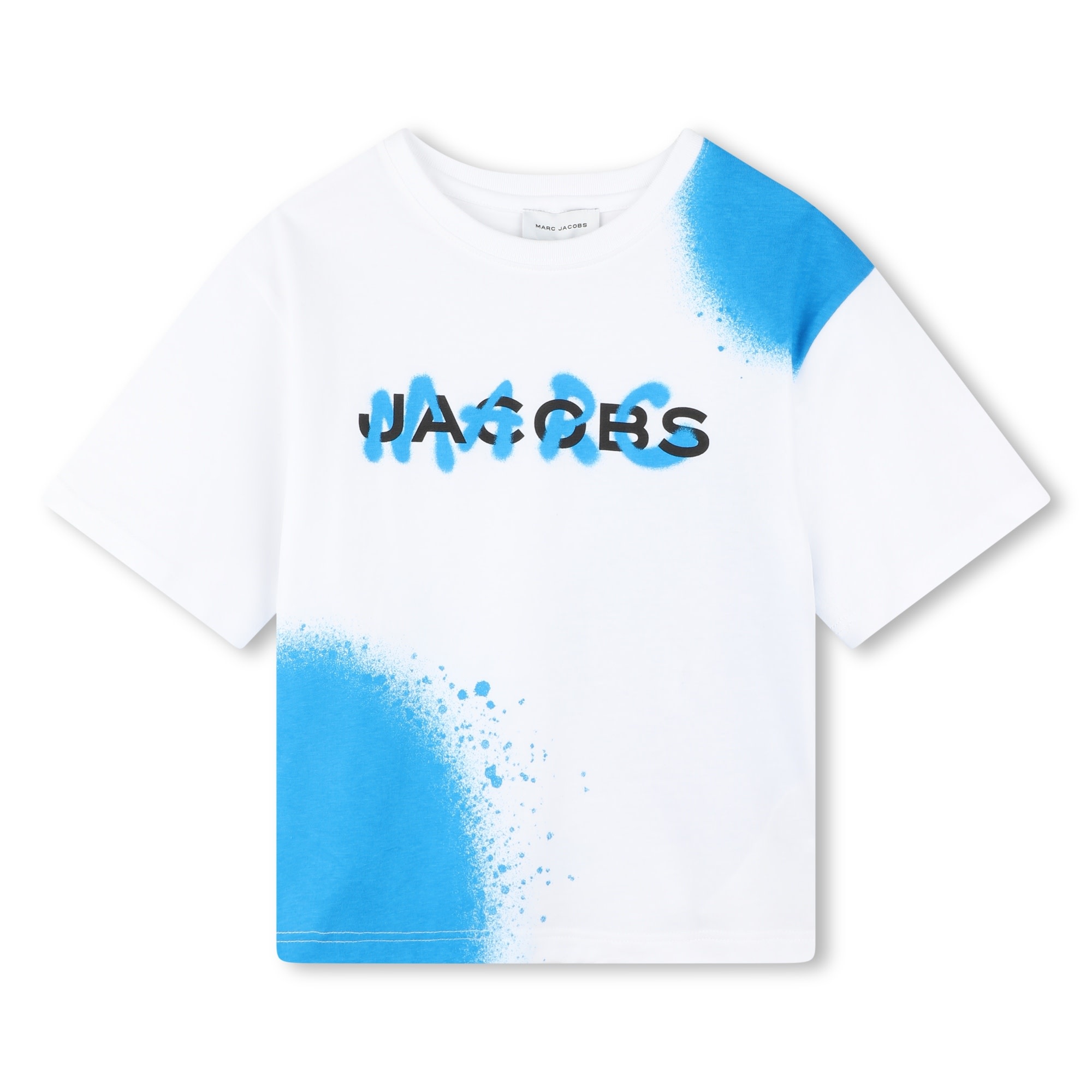 BOYS WHITE SPRAY SS TEE | Marc Jacobs Canada - Kidz Global Apparel