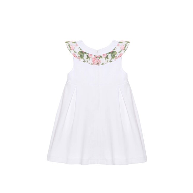 PATACHOU DRESS MINI GIRL LIBERTY - WHITE