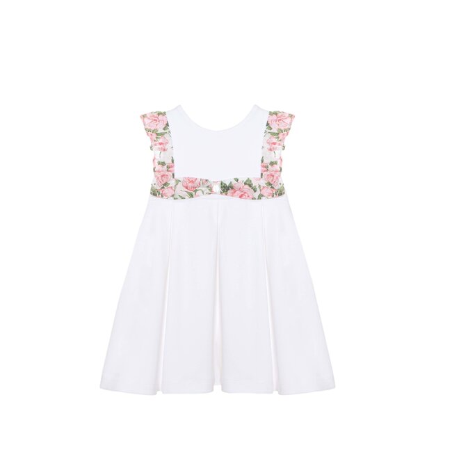 PATACHOU DRESS MINI GIRL LIBERTY - WHITE