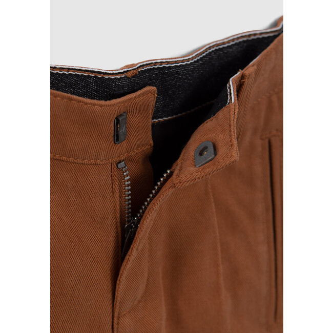 IKKS BOYS’ CAMEL BERMUDA SHORTS WITH DETACHABLE STRAPS