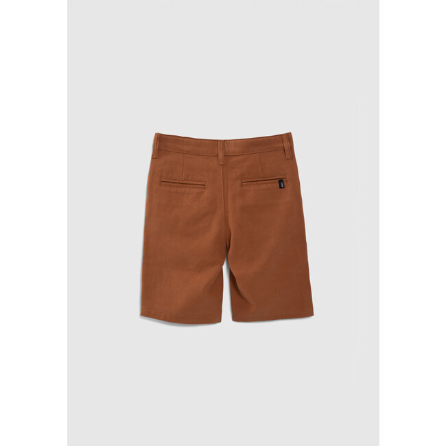 IKKS BOYS’ CAMEL BERMUDA SHORTS WITH DETACHABLE STRAPS