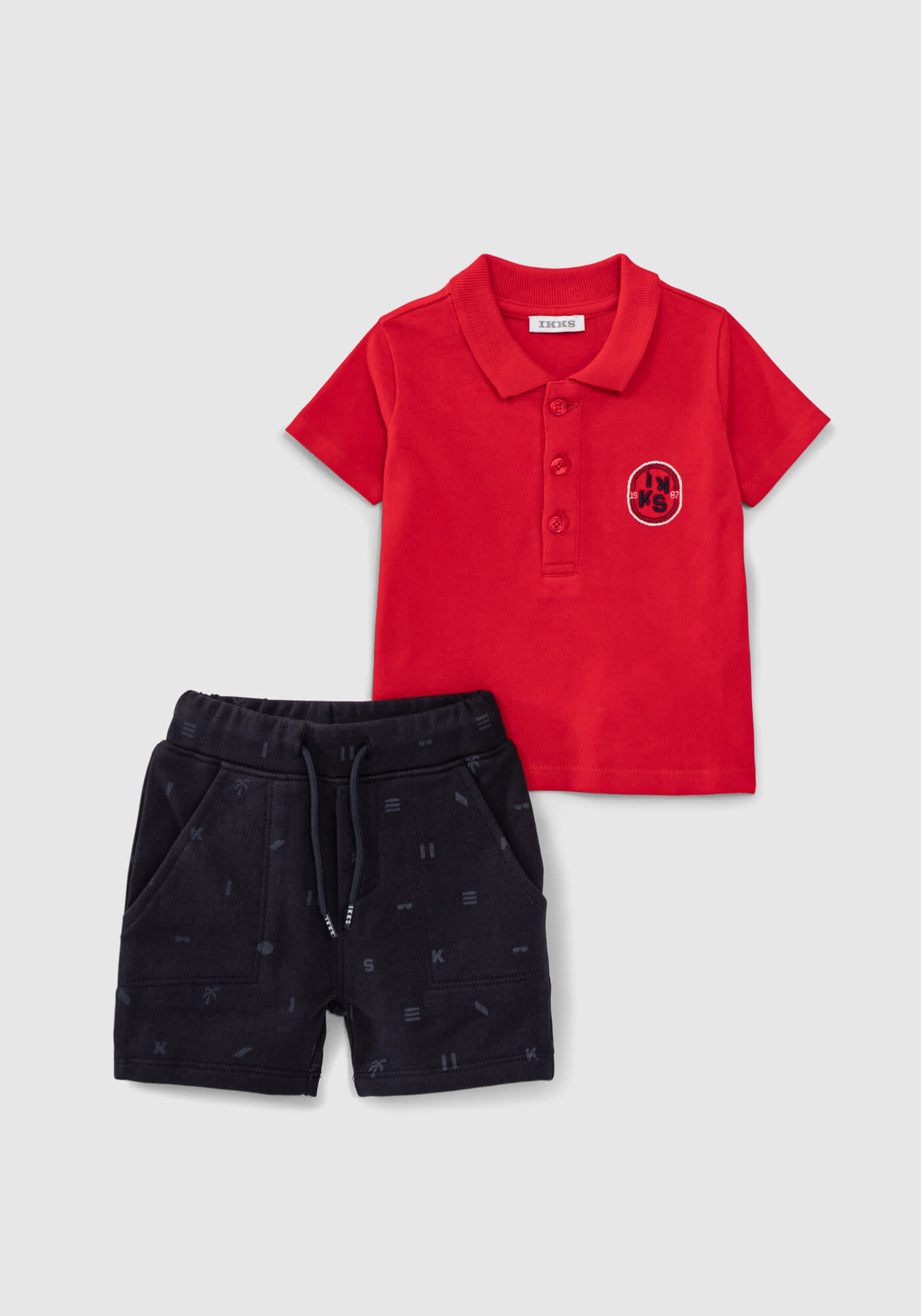 Baby boy black polo shirt online