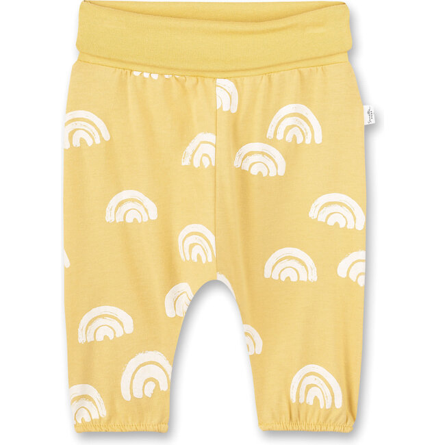 SANETTA Baby girls'  ochre waistband trousers