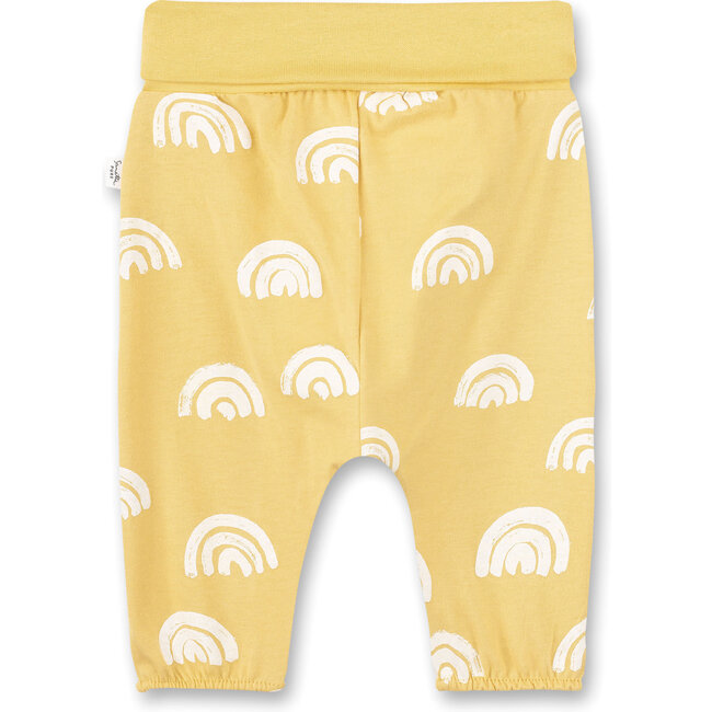 SANETTA Baby girls'  ochre waistband trousers