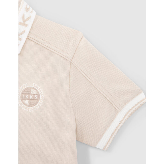 IKKS BOYS’ BEIGO ROSE TERRY POLO SHIRT