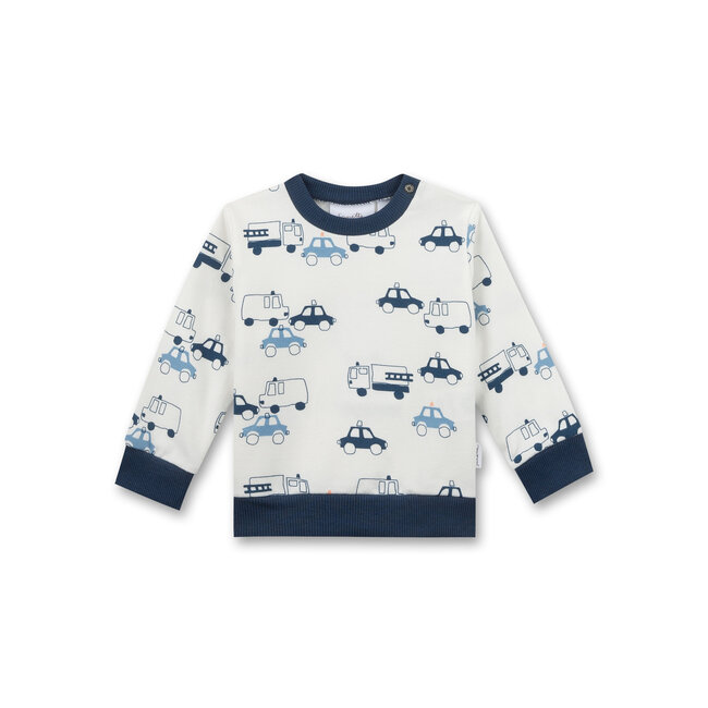 SANETTA BABY BOY ivory Sweatshirt