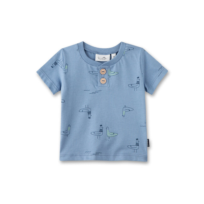 SANETTA BABY BOY soft blue T-Shirt