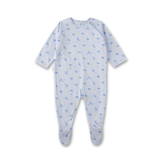 SANETTA BABY BOY light blue Overall long, allover