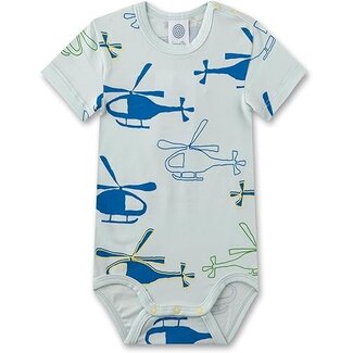 SANETTA BABY BOY blue wind Body 1/2, allover