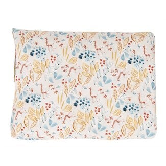 Baby Fitted Sheet, Floral 70x140cm Sous Mon Baobab