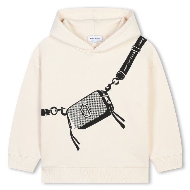 THE MARC JACOBS BOY SAND HOODED SWEATSHIRT