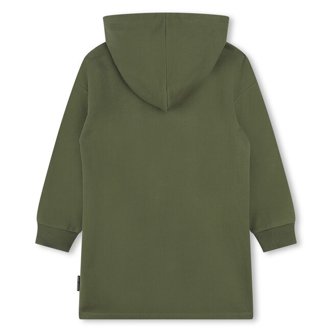 THE MARC JACOBS GIRL GREEN HOODIE SNAPSHOT DRESS