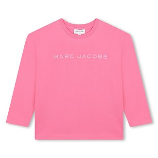 THE MARC JACOBS GIRL PINK LONG SLEEVE T-SHIRT