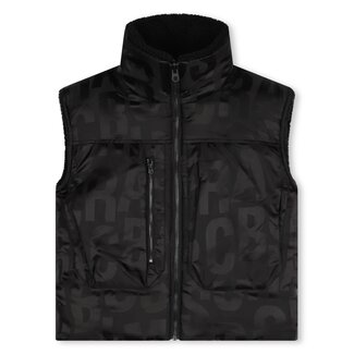 THE MARC JACOBS GIRL BLACK REVERSIBLE PUFFER VEST