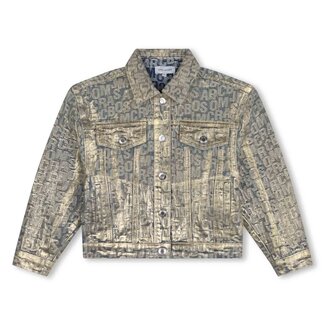 THE MARC JACOBS GIRL GOLD DENIM JACKET