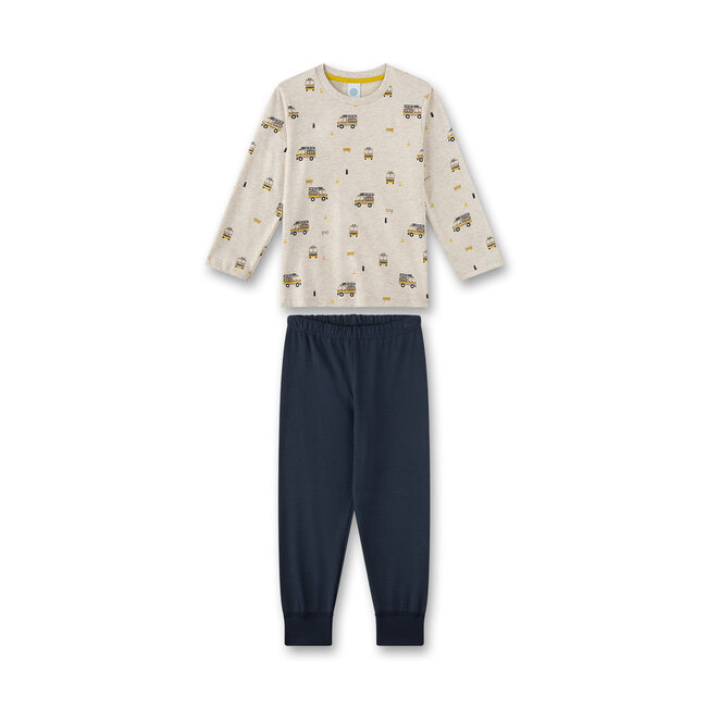 SANETTA BOY nature melange Pyjama long