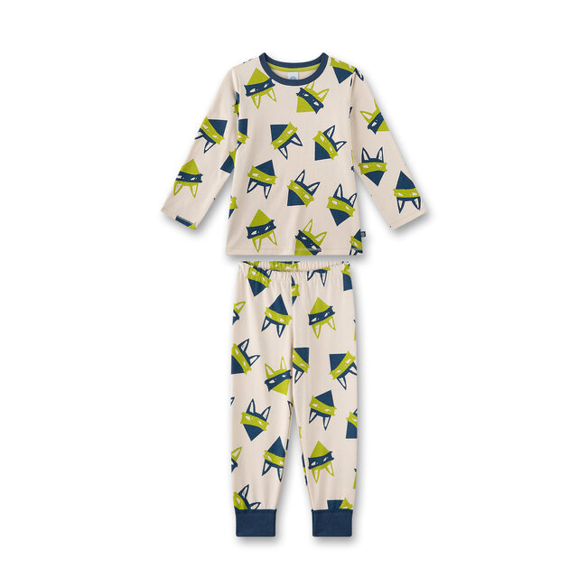 SANETTA BOY ecru Pyjama long, allover
