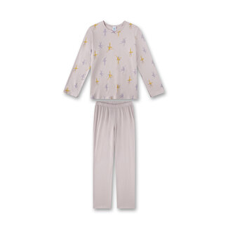 SANETTA GIRL lilac marble Pyjama long allover