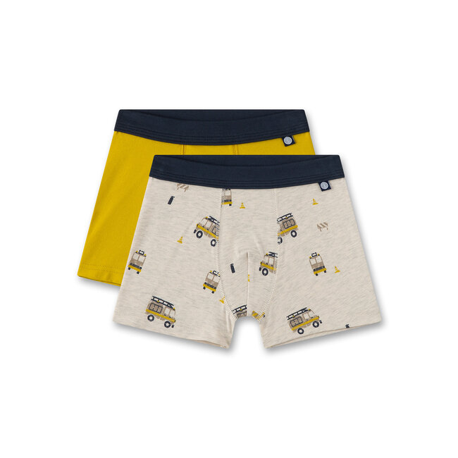 SANETTA BOY nature melange DP Shorts 336735+336736