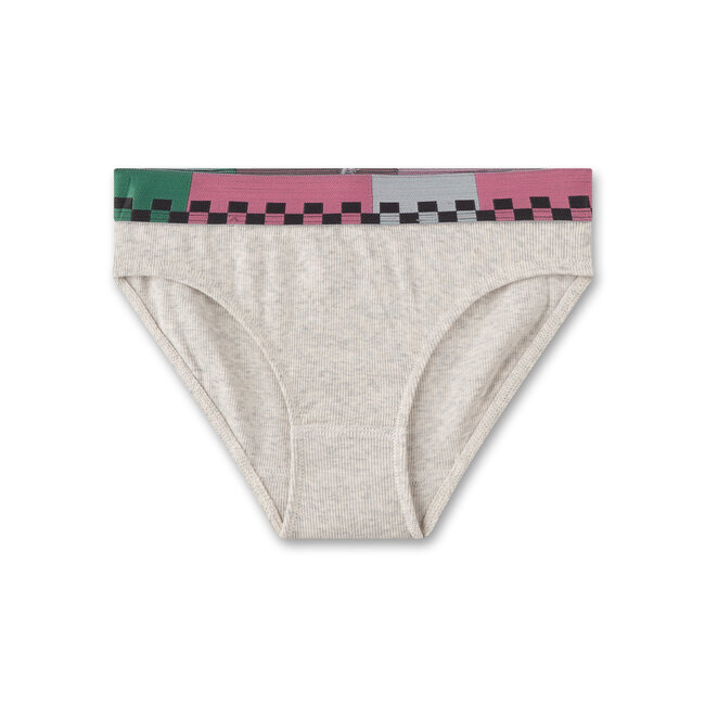 SANETTA GIRL nature melange Rioslip, uni