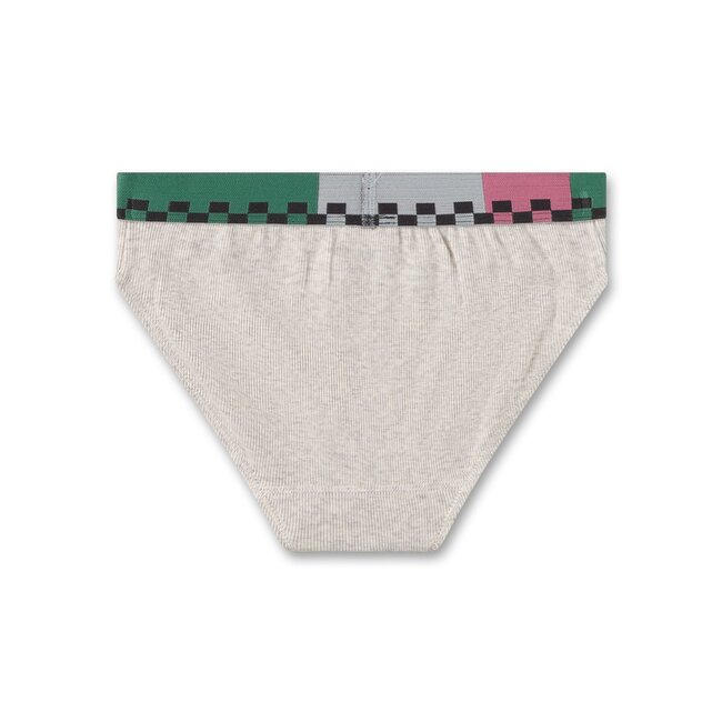 SANETTA GIRL nature melange Rioslip, uni