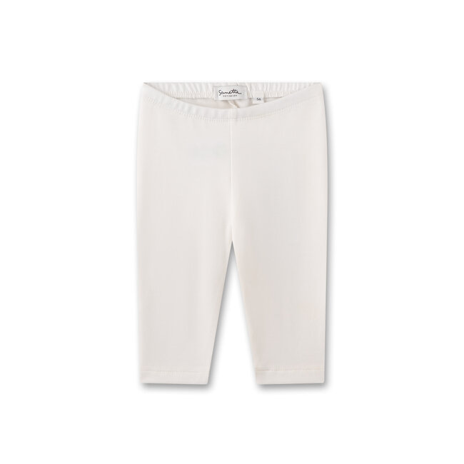 SANETTA BABY GIRL ivory Leggings
