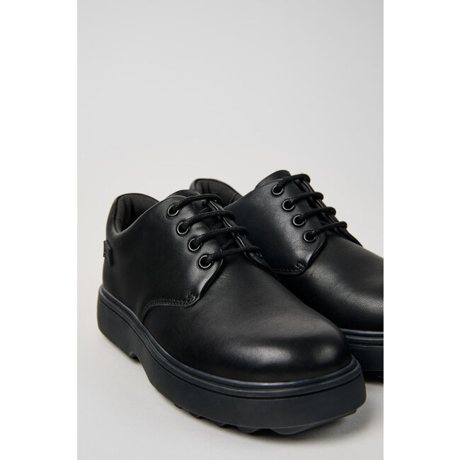 CAMPER Norte Black leather lace-up shoes