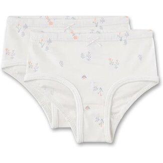 SANETTA GIRL white pebble DP Hipslip allover 2x