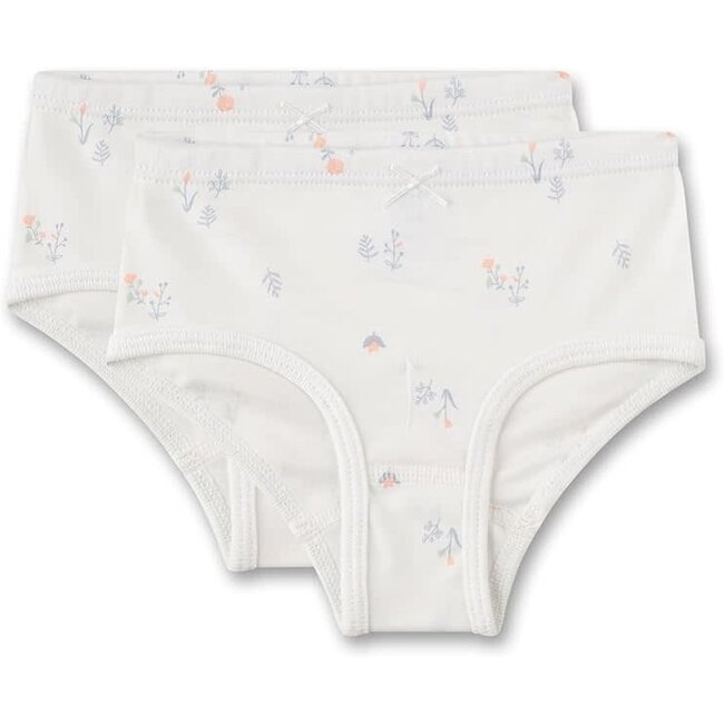 SANETTA GIRL white pebble DP Hipslip allover 2x
