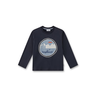 SANETTA Boys Long Sleeve Shirt Blue
