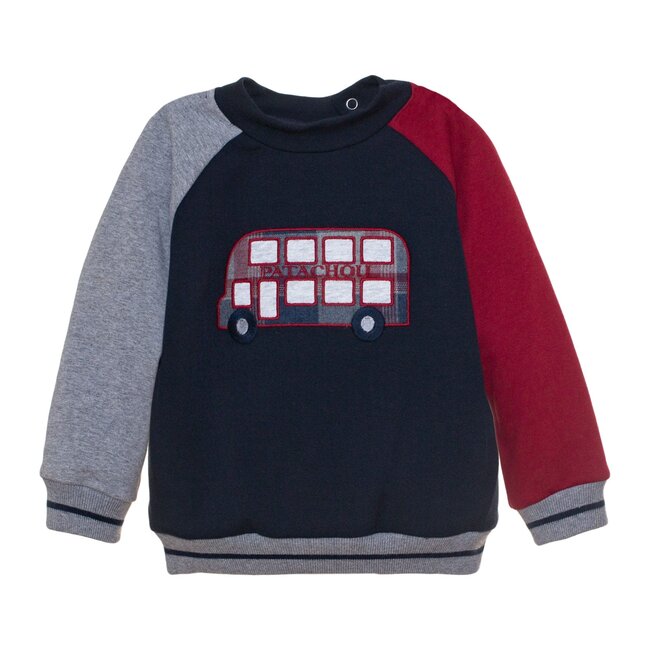 PATACHOU SWEATER MINI BOY CITY - MARINE