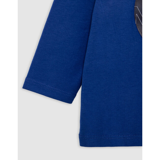 IKKS Baby boy lenticular blue organic cotton T-shirt