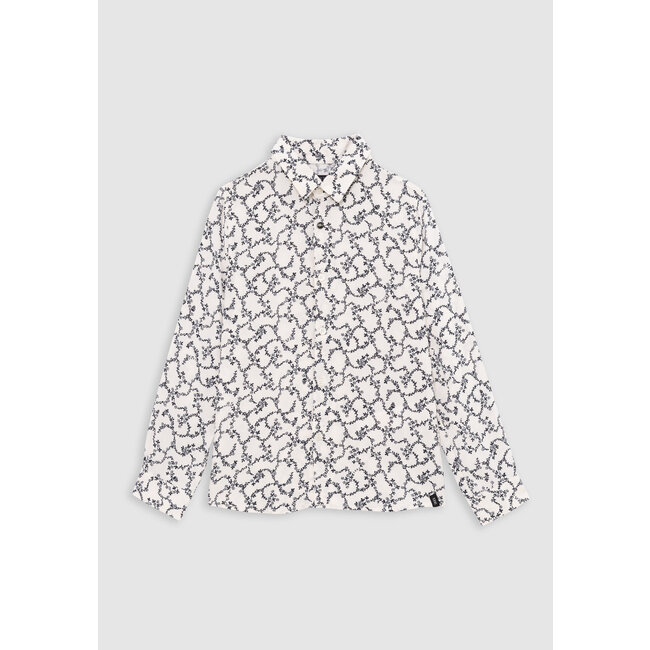 IKKS Ecru shirt LENZING™ ECOVERO™ skulls boy